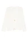 Su Gathered Blouse In White