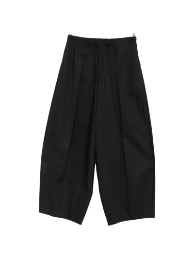 Su Pleated Drawstring-waist Trousers In Multi