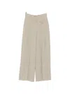 Su Pleated Trousers In Neutral