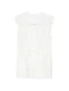 Su Tie-waist Blouse In White