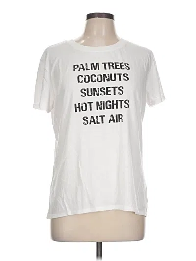 Pre-owned Sub_urban Riot Short Sleeve T-shirt In White