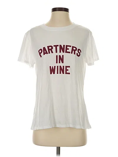 Pre-owned Sub_urban Riot Short Sleeve T-shirt In White