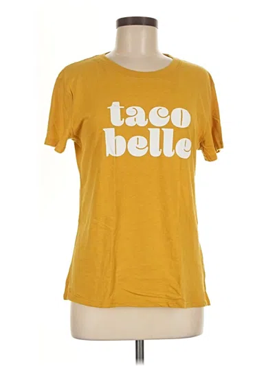Pre-owned Sub_urban Riot Short Sleeve T-shirt In Yellow