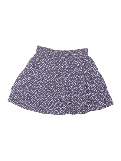 Pre-owned Subdued Casual Skirt In Purple