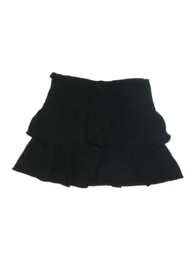 Pre-owned Subdued Formal Skirt In Black