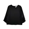 Subin Hahn Women's Black The Nocturne Blouse In Black