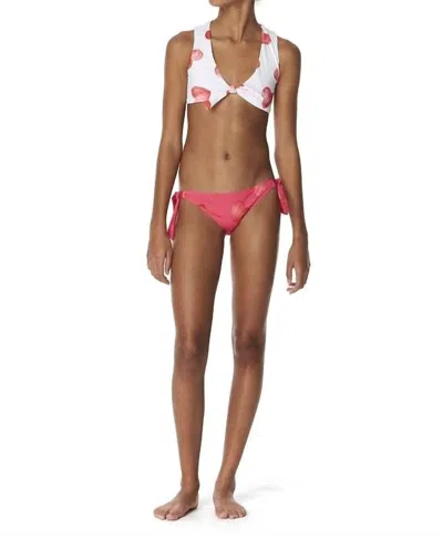 Submarine Kids' All Ties Bikini Set In Love You In Pink
