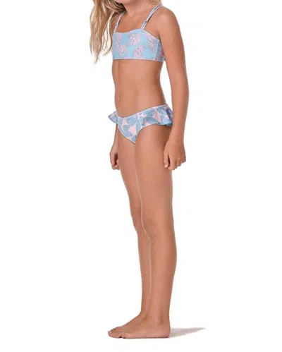 Submarine Kids' Girls' So Girly Bikini Set In The Butterfly In Multi