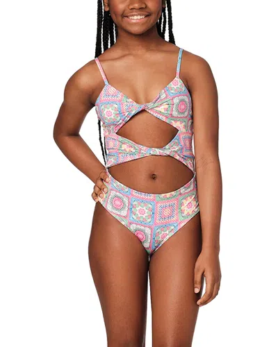 Submarine Kids' Irreversible One-piece In Multi