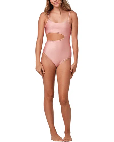 Submarine Kids' Let's Split One-piece In Pink