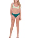 Submarine Multitask Bikini Set In Metallic