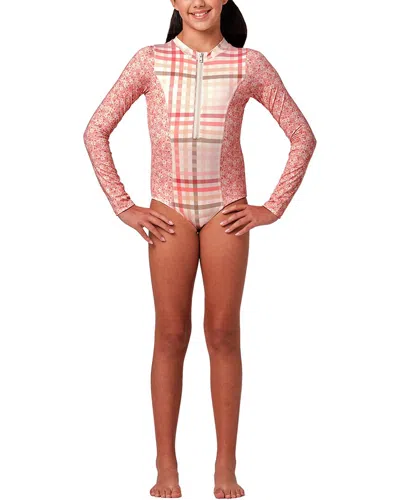 Submarine Kids' Scuba Doo Rashguard One-piece In Neutral