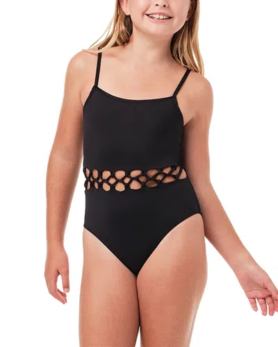 Submarine Six Pack One-piece In Black