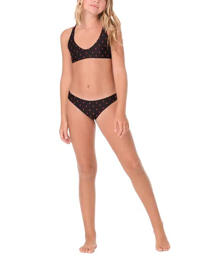 Submarine Kids' So Fancy! Bikini Set In Black