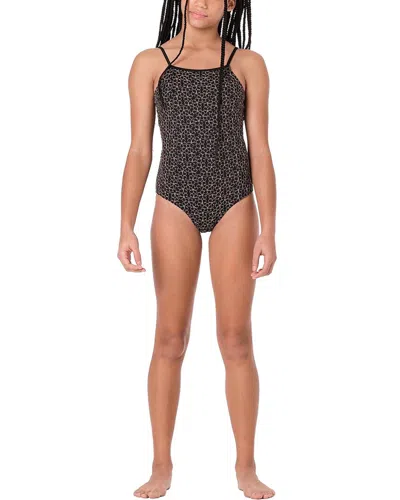 Submarine Kids' Under Covered One-piece In Brown
