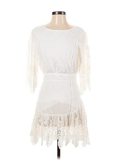 Pre-owned Suboo Cocktail Dress In White