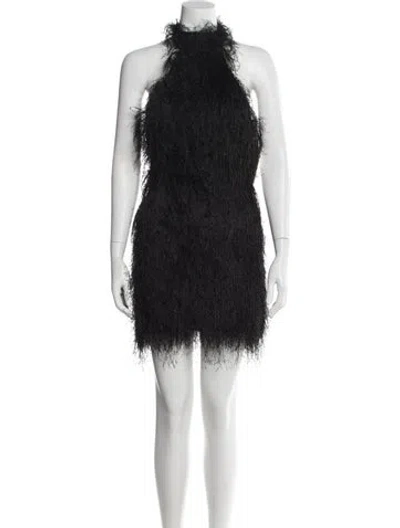 Pre-owned Suboo Halterneck Mini Dress W/ Tags In Black