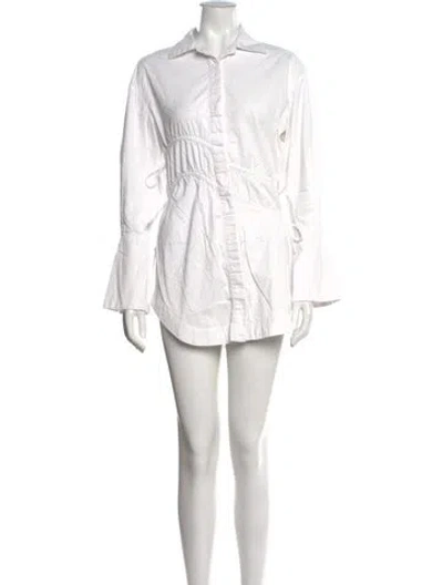Pre-owned Suboo Mini Dress In White
