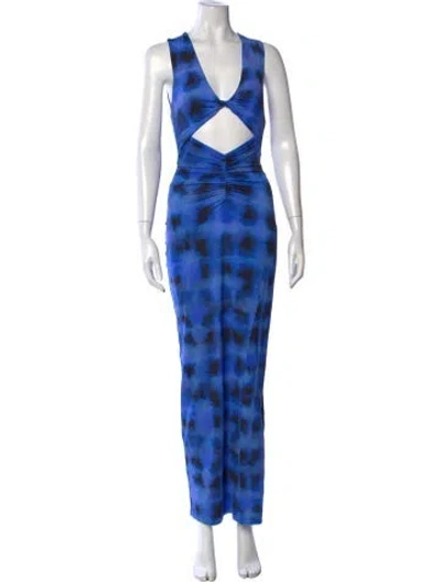 Pre-owned Suboo Nylon Long Dress In Blue