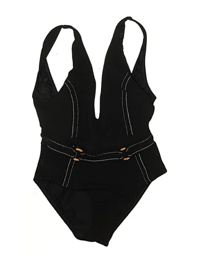 Pre-owned Suboo One Piece Swimsuit In Black