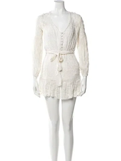 Pre-owned Suboo Patterned Mini Dress