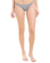 Suboo Shoreline Ring Side High-cut Bottom In Gray