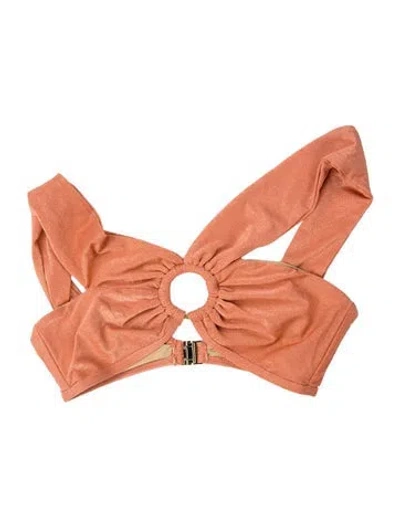 Pre-owned Suboo Top W/ Tags In Metallic/orange