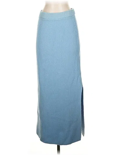 Pre-owned Suboo Wool Skirt In Blue