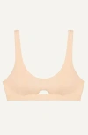 Subset Keyhole Soft Bra In Wheat