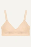 Subset Triangle Soft Bra In Wheat
