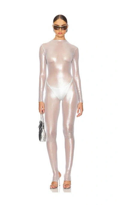 Subsurface X Revolve Liquid Second Skin In Metallic Silver