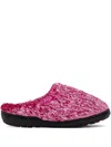 Subu Crushed-velvet Mules In Pink