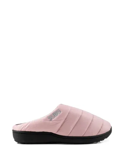 Subu Originals F-line Slippers In Pink
