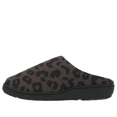Subu Originals Winter Sandals 'leopard Dark Brown' In Multi