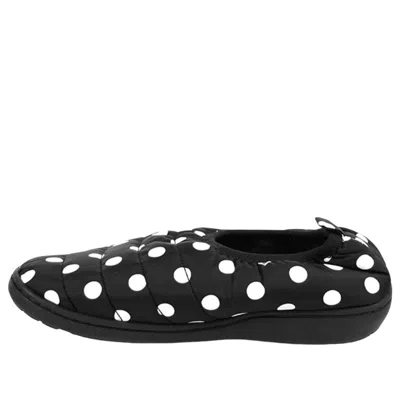 Subu Packable Exclusive 'cream Snow Dot' In Black