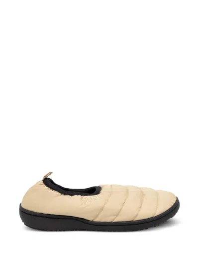 Subu Packable F-line Quilted Slippers In Multi