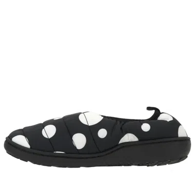 Subu Packable Sandals 'cream Snow Dot' In Multi