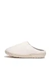 Subu Quilted Slippers In White