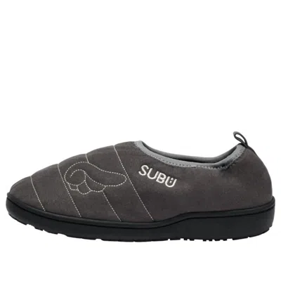 Subu X Coyseio Angel Wing Padding 'charcoal' In Gray