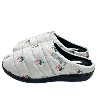 Subu X Sandy Liang 'silver Strawberry' In Multi