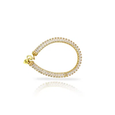 Sucré Couture Women's Gold Baguette Bracelet