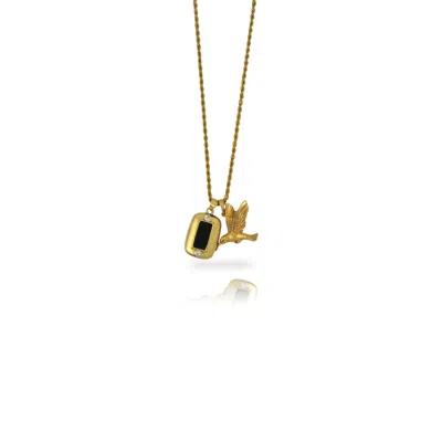 Sucré Couture Women's Gold Heritage Charm Necklace