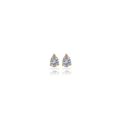 Sucré Couture Women's Gold Little Secret Stud Earrings