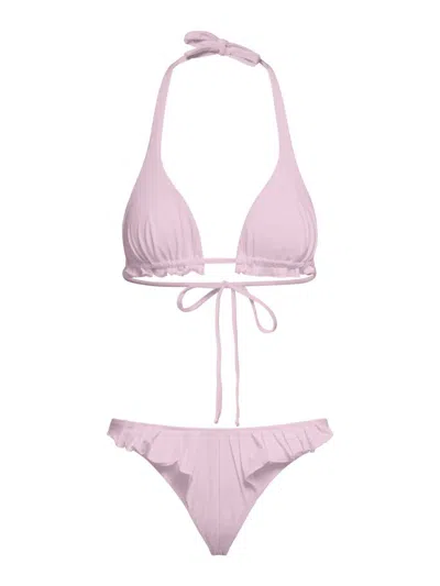 Sucrette Bikinis Swimwear In Pink & Purple