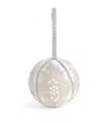 Sudha Pennathur Beaded Bauble In White