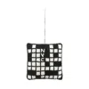 Sudha Pennathur Crossword Puzzle Beaded Ornament