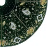 Sudha Pennathur Green Velvet 50 Tree Skirt