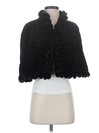 Pre-owned Sue Wong Cardigan Sweater In Black