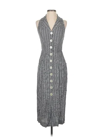 Pre-owned Sue Wong Casual Dress In Gray