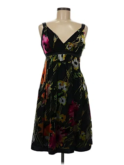 Pre-owned Sue Wong Cocktail Dress In Black